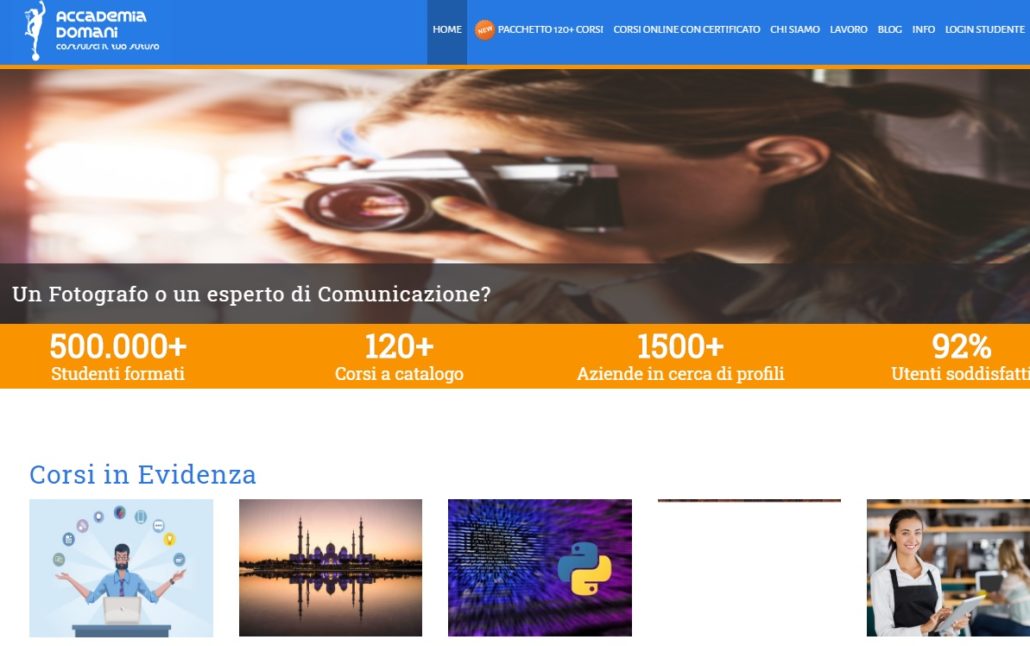accademia domani